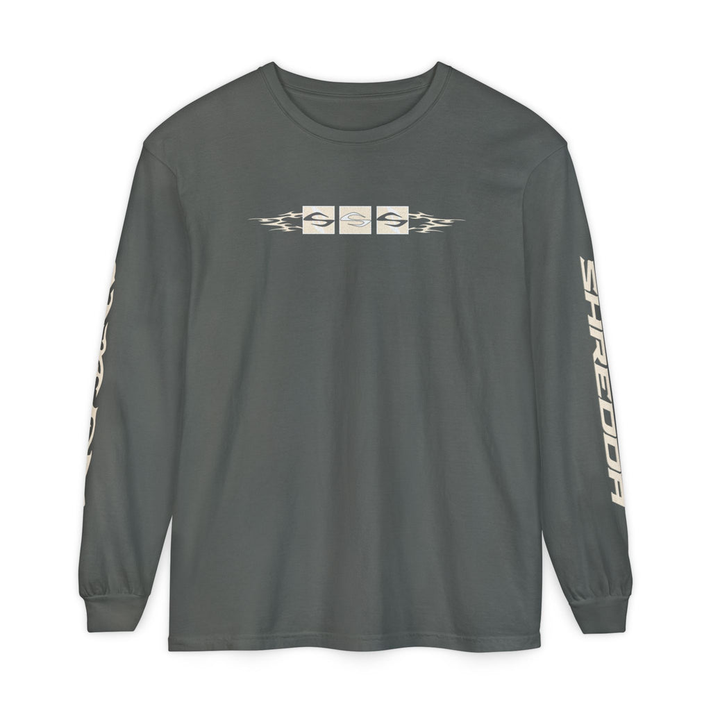 90s LONG SLEEVE - FADED BLACK